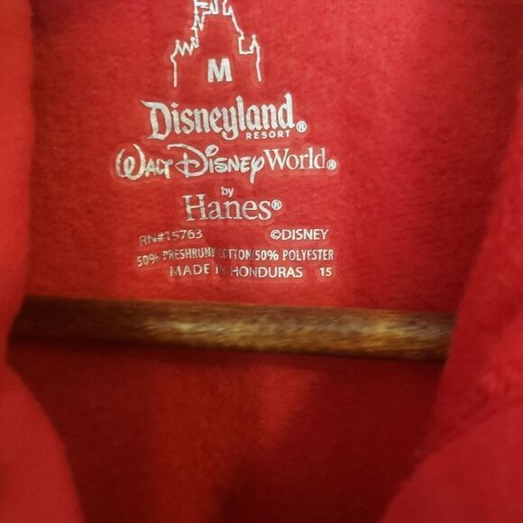 Disneyland red mickey mouse hoodie - Picture 3 of 4